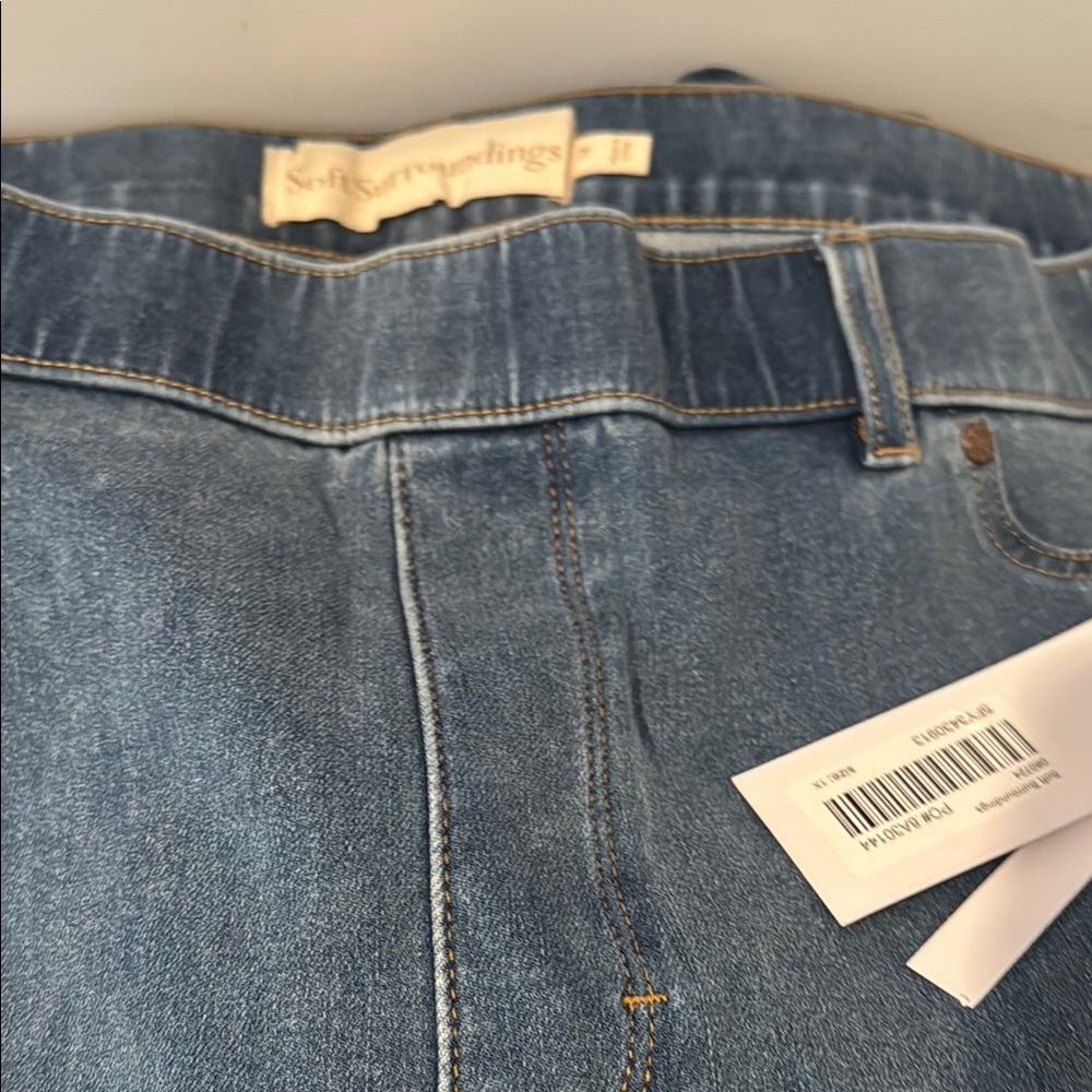 Soft Surroundings Classic Blue Denim Pants